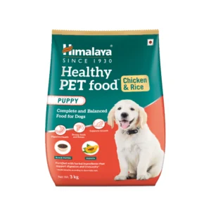 Himalaya Chicken & Rice Healthy Pet Puppy Dog Dry Food 3 Kgs