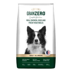 Signature Grain Zero Real Chicken, Egg and Vegetables Adult Dog Dry Food 12 Kgs