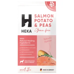 Heka Salmon, Potatoes & Peas Dog Dry Food (Limited Shelf Life) 1.8 Kgs