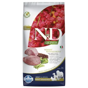 Farmina N&D Quinoa Weight Management Grain Free Adult Dog Dry Food 2.5 Kgs