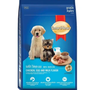 SmartHeart Chicken with Egg & Milk Puppy Dog Dry Food 15 Kgs